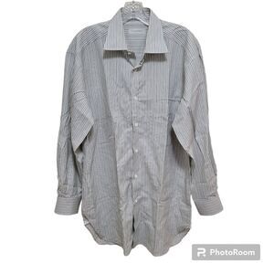 Ermenegildo Zegna Men's Button Up Shirt Size 16.5